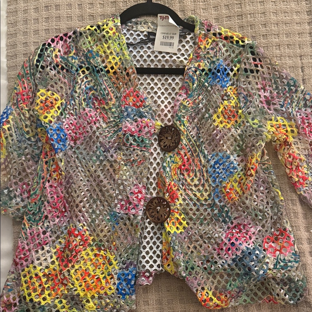 Multicolor Mesh Women's Blazer
